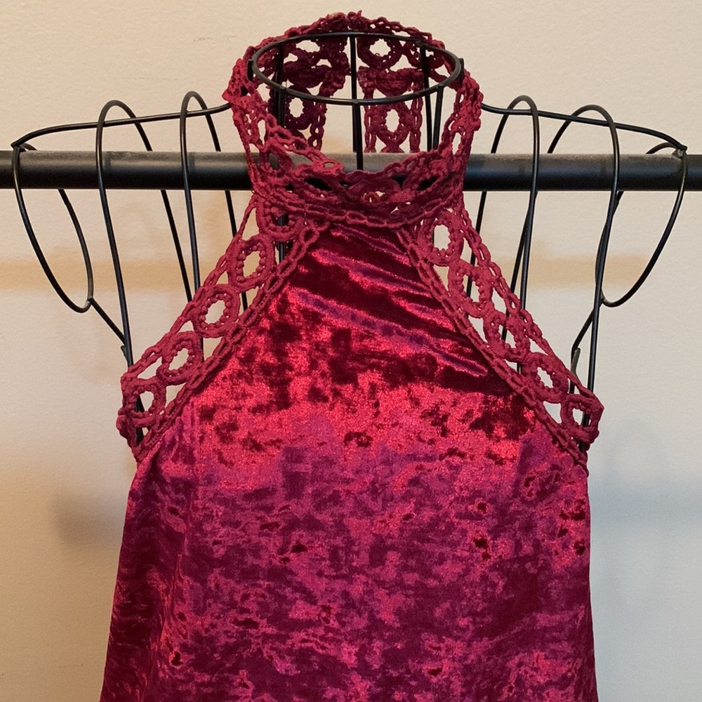 Beautiful burgundy dress